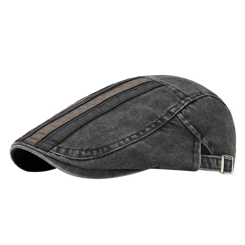 Men's Spring Summer Washed Cotton Forward Cap