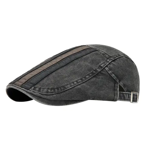 Men's Spring Summer Washed Cotton Forward Cap