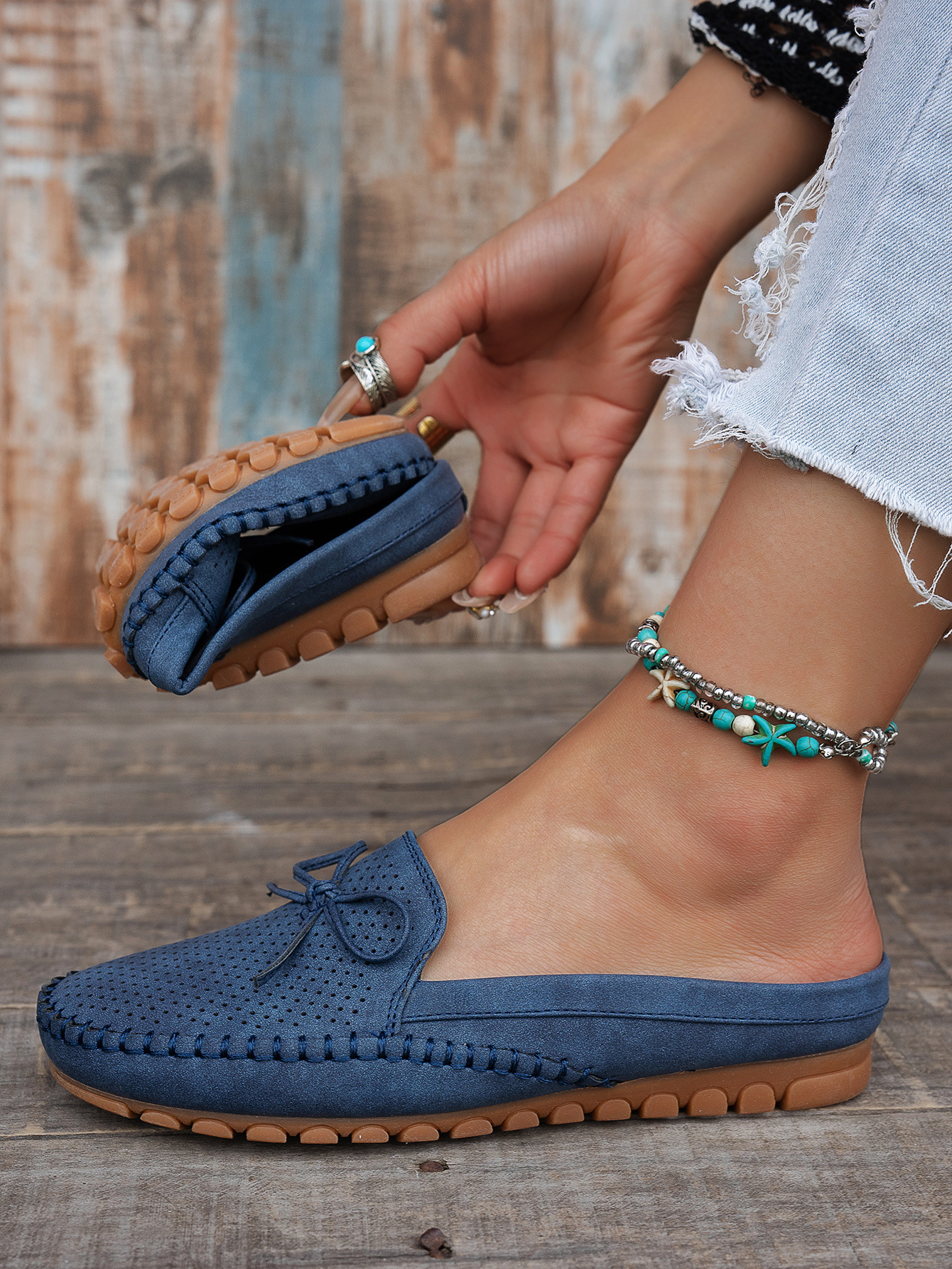 Women's Flat Loafers – packaging view
