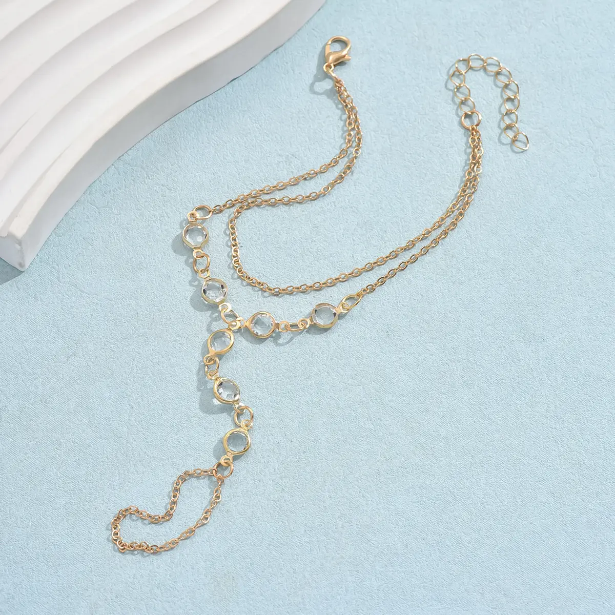 European And American Fashion Minimalist Bracelet Ring