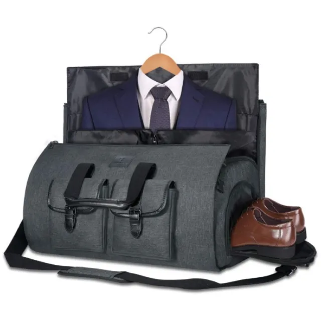 Storage Bag Large Capacity Travel Portable Folding Gray - Shop at LoveMi