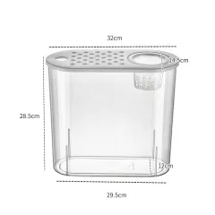 Acrylic Transparent Ecological Incubator Goldfish Tank - Hydroponic Fish Tank - View 1
