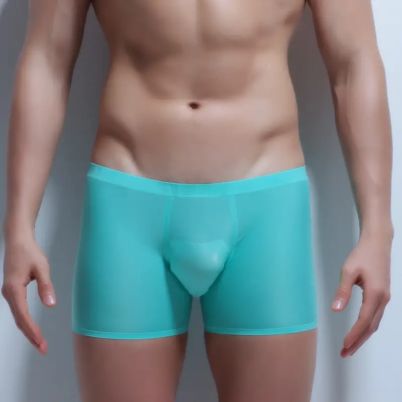 Men's Fashion Simple Pure Color Seamless Underwear