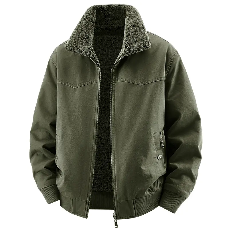 Men's Loose Casual Fleece-lined Thick Style Double-sided