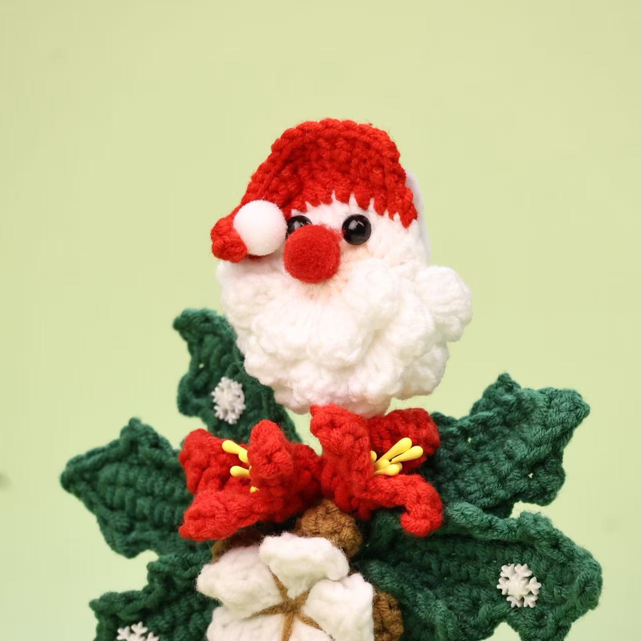 Santa Claus Potted Plant Ornament, picture 4 of 4