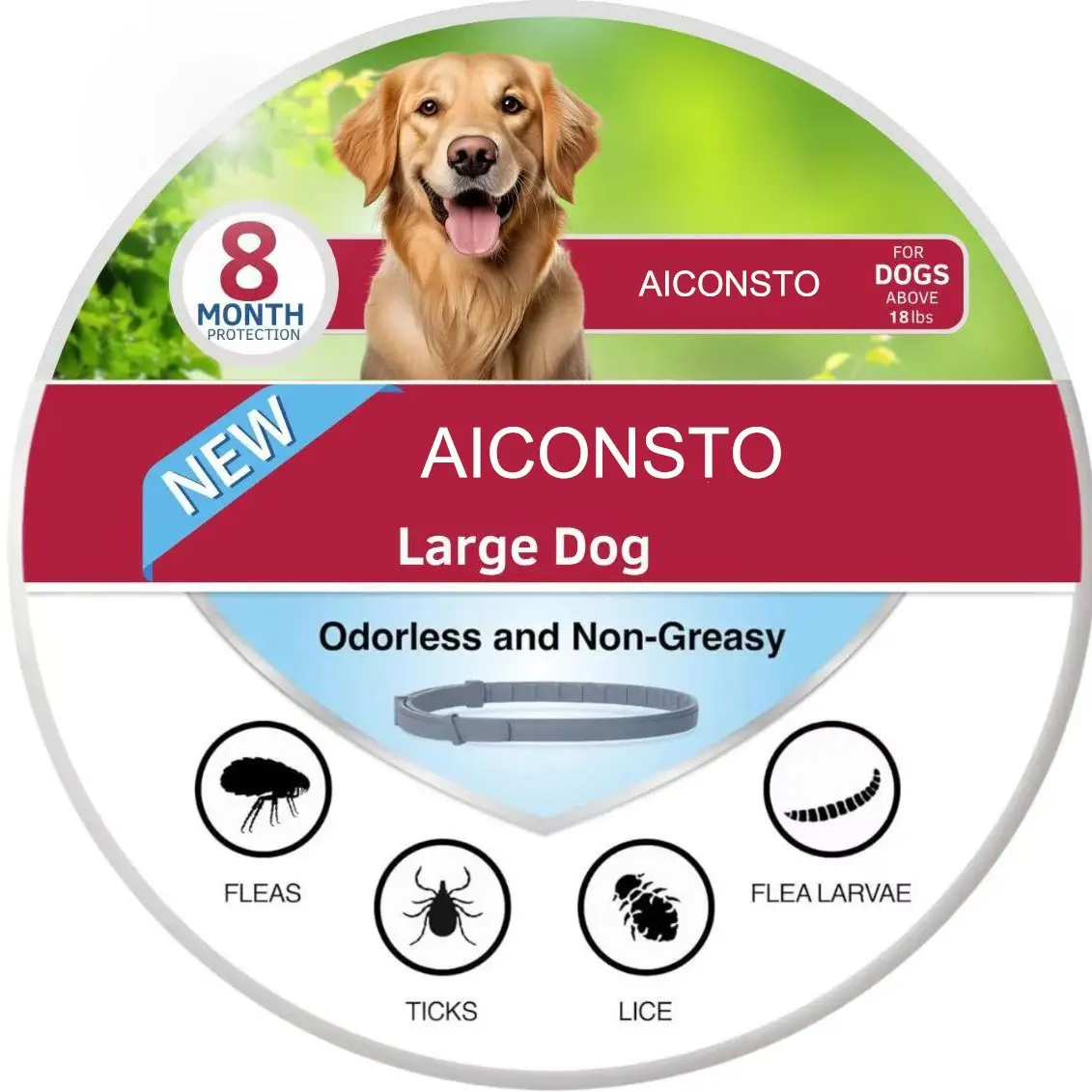 Pet Cat Dog Insect Repellent Collar