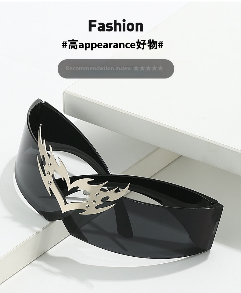 Future Technology Integrated Film Coated Personalized Disco Drag Cool Sunglasses - Image 8