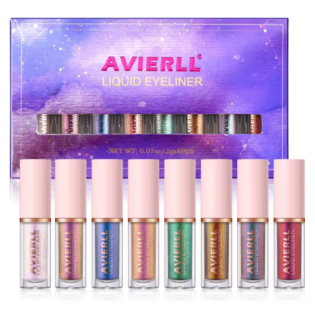 Chameleon Liquid Eyeliner Sets Of Boxes Colors 8Colors Set B - Shop at LoveMi