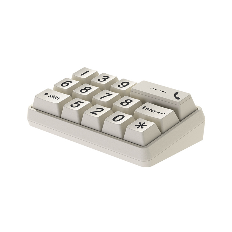 Keyboard Man Square Key Beige