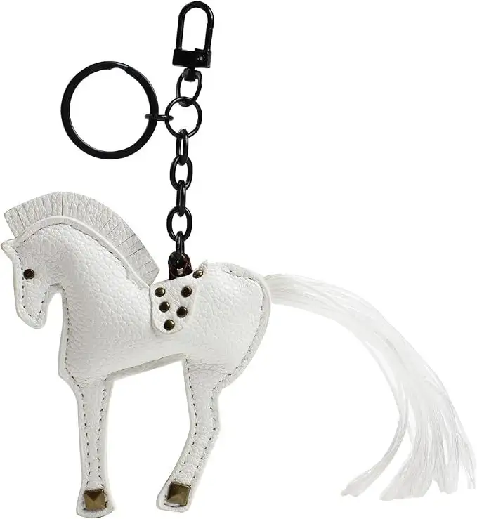 Ornaments Pu Key Chain