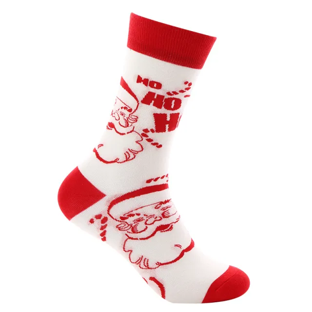 Christmas Tube Female Santa Claus Cotton Socks Average Size - Shop at LoveMi