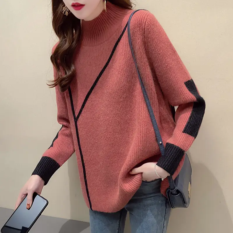 Loose-fitting Pullover Sweater