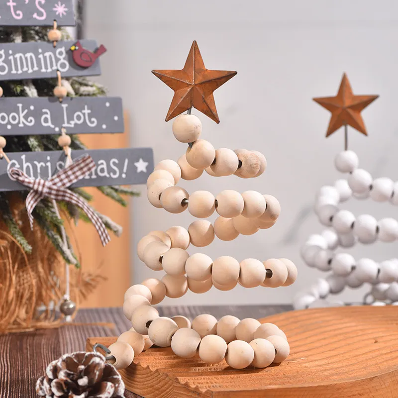 Creative Wooden Christmas Decoration Ornaments – image 2