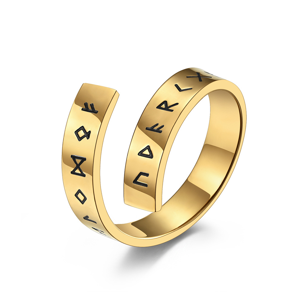 Personalized Titanium Steel Cold Style Bracelet Ring
