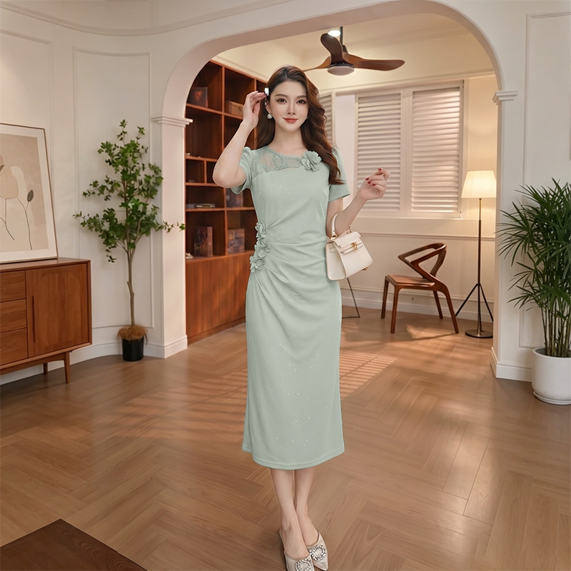 Womens French-style Mermaid Dress