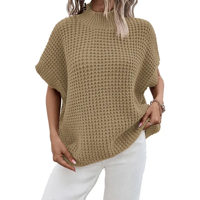 European And American Commuters' Pullover Top For Women Khaki - Shop at LoveMi