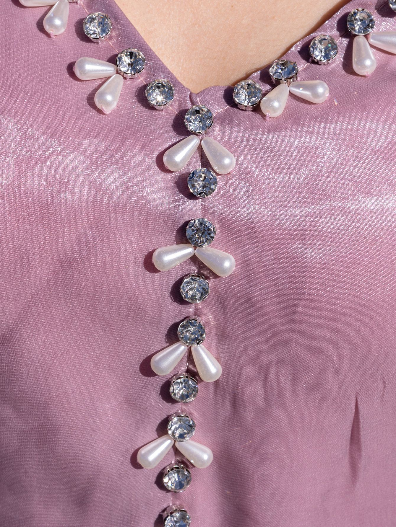 Elegant cloak dress - model wearing view