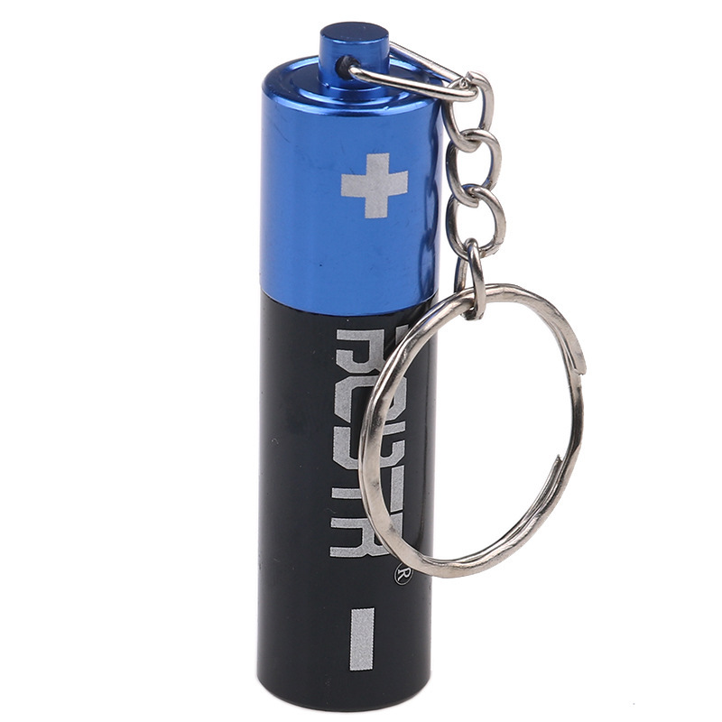 Title 12, Metal Battery Pipe With Keychain