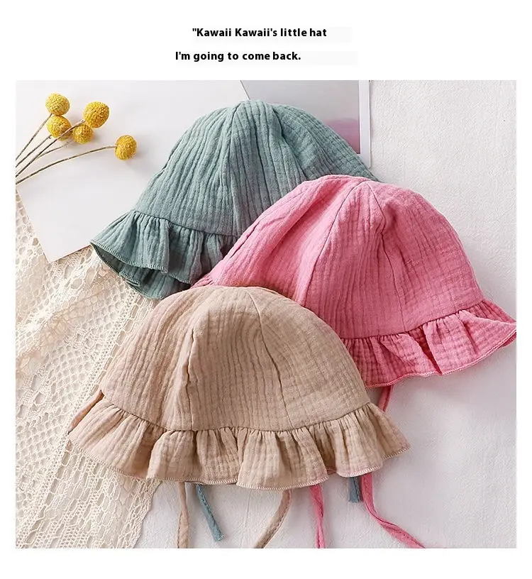 Baby Vest Short Sleeve Rompers New Cotton Double-layer Gauze