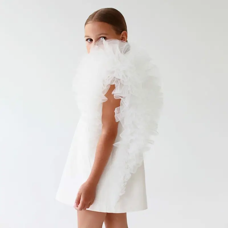 Girl's Flying Sleeves Princess Dress