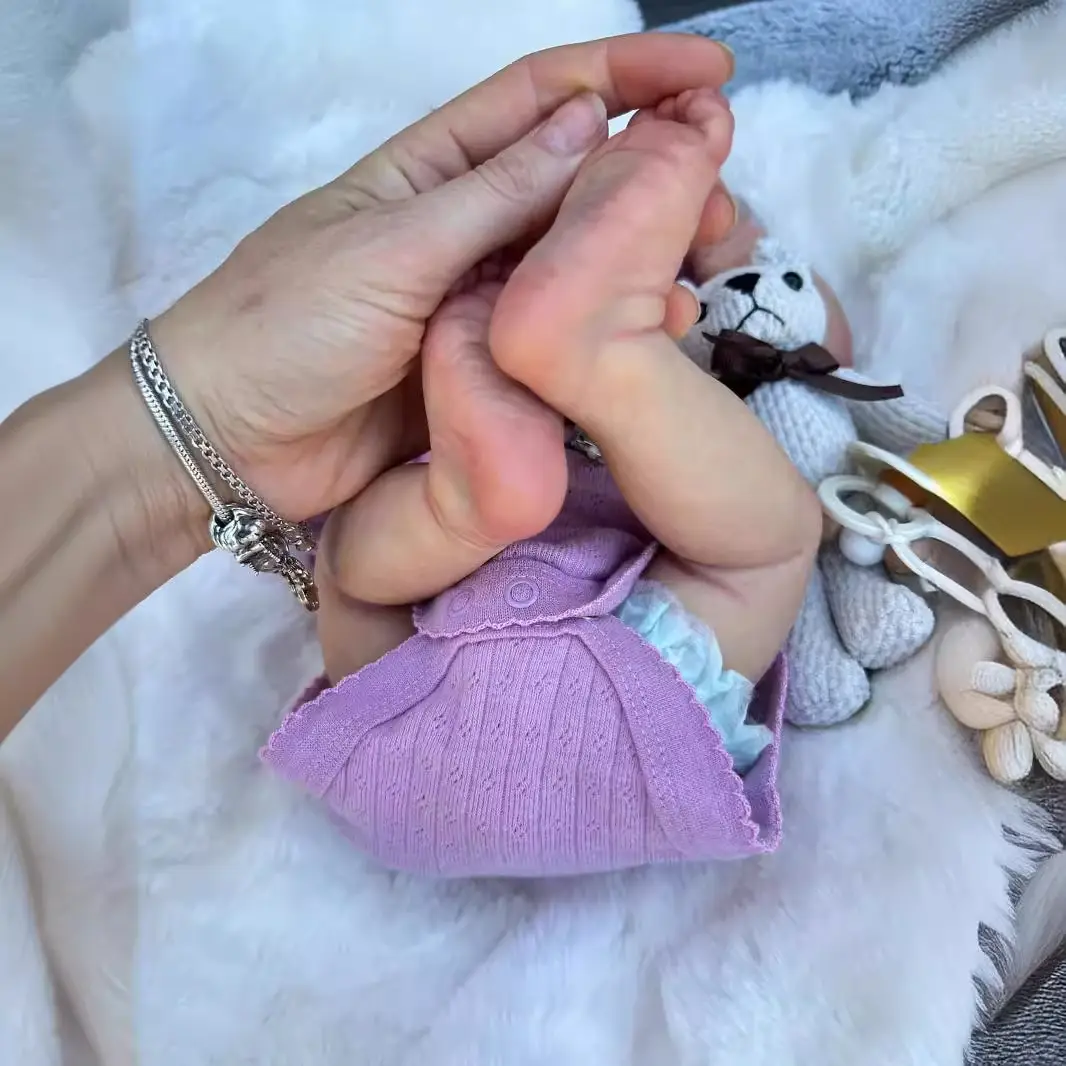 3D Exquisitely Painted Pascale Reborn Baby Doll