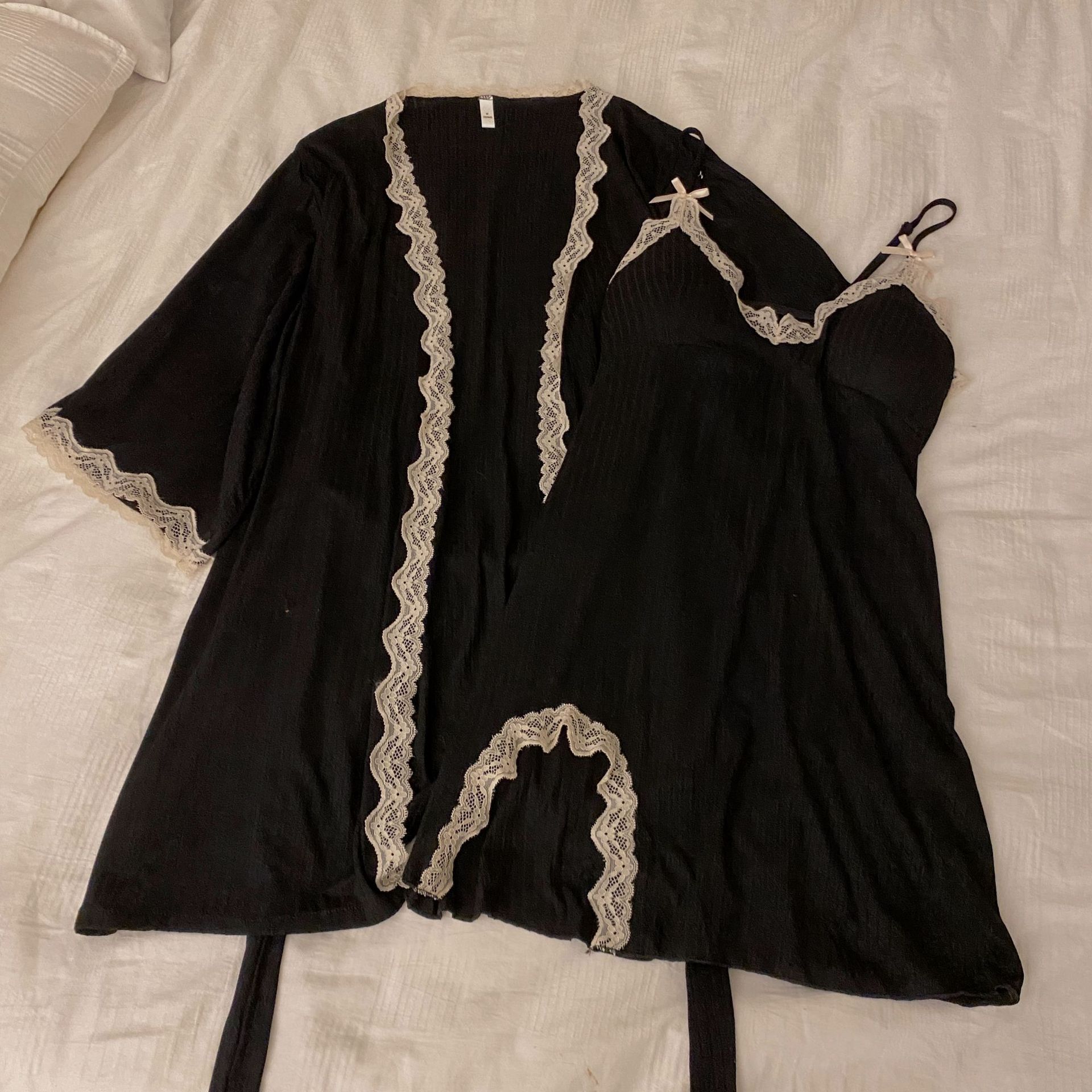 Women's Lace Versatile Modal Pajama Set - Image 8