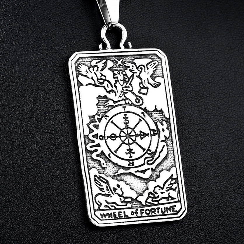 Men's Fashion Personality Retro Stainless Steel Pendant Necklace
