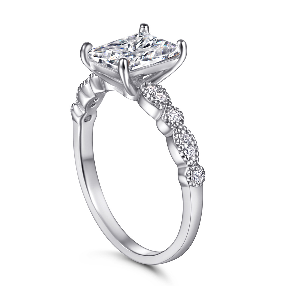 Fashion Silver Women's Wedding Ring