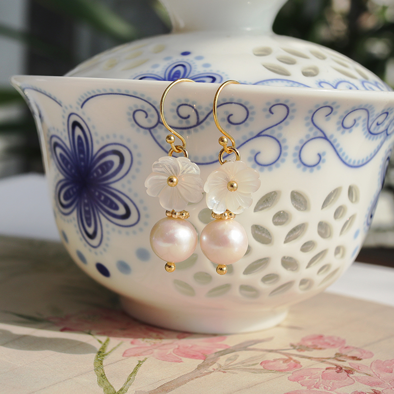 National Style With Han Chinese Clothing Cheongsam Ear Clip