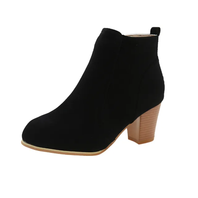 European And American Plus Size Martin Boots Black - Shop at LoveMi
