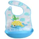 Detachable No-wash Waterproof Silicone-like Bib For Kids view 27