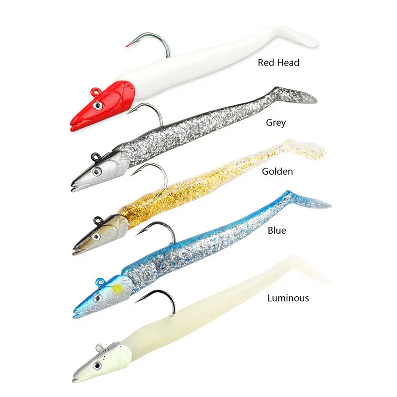 Tossing Sea Fishing Jig Hook Soft Fish
