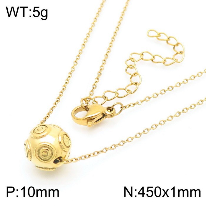 High-grade Small Balls Lucky Beads Pendant Necklace