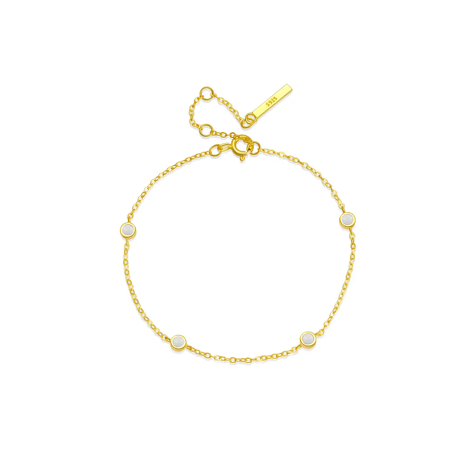 Simple Multi-adjustable Buckle Women's Bracelet