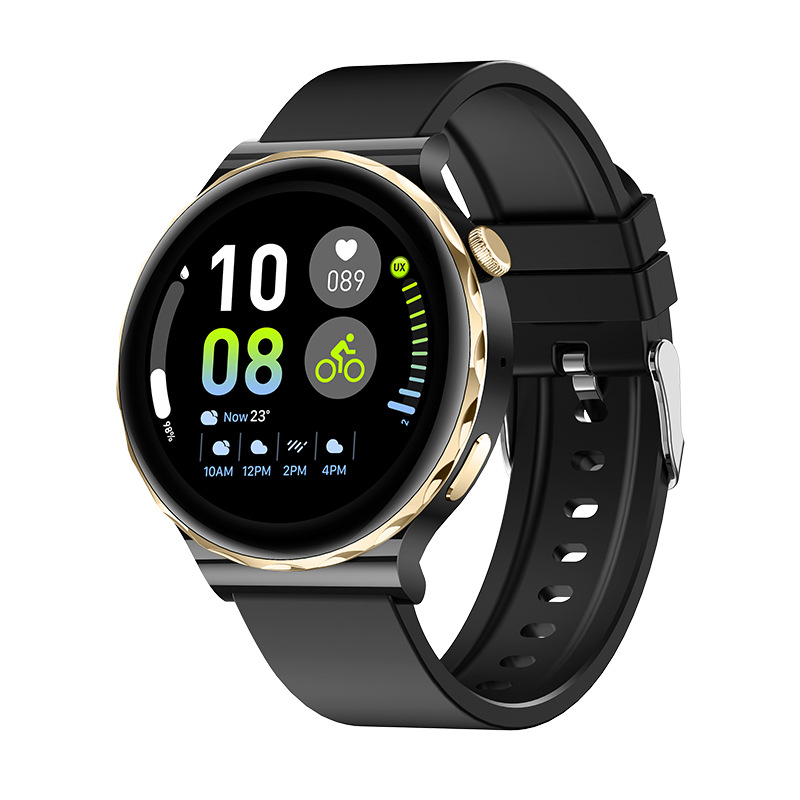 New HW52 Smart Watch Elegant Zinc Alloy Round Dial