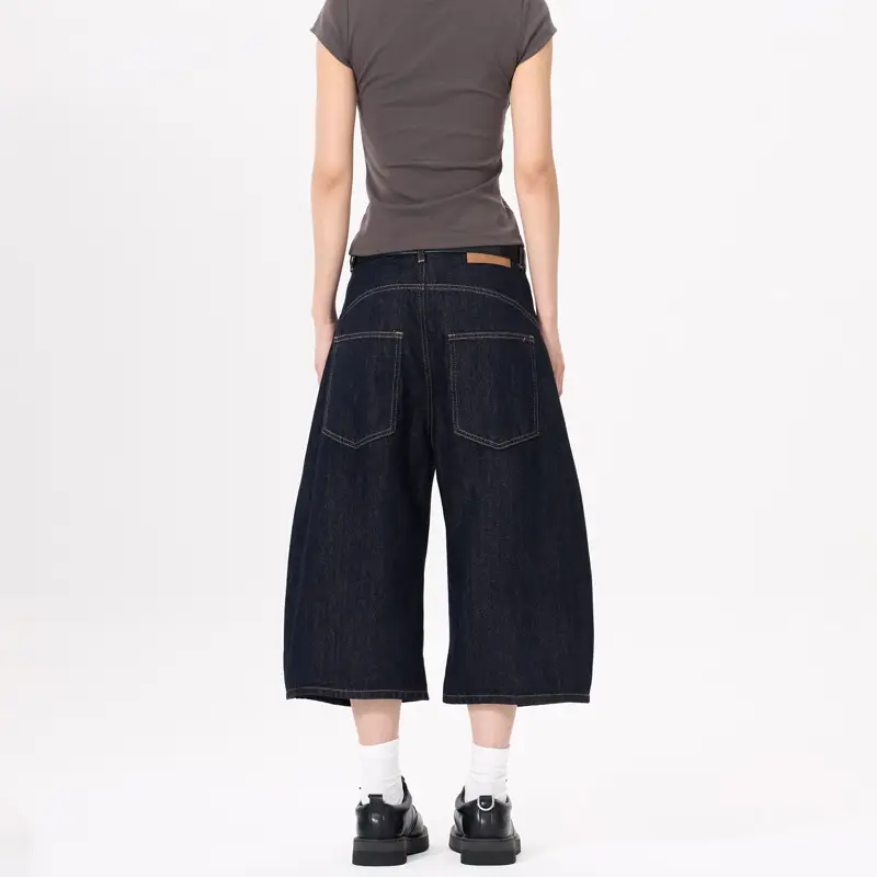 Cropped Pants High-street Streetwear Brand Scimitar Jeans