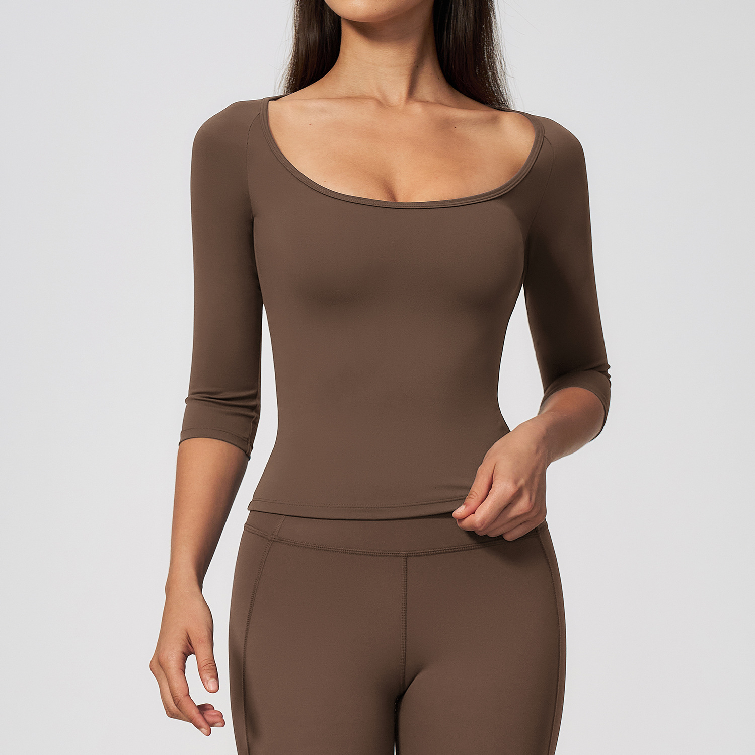 Sports Half-sleeve Yoga Outfit Sports Top
