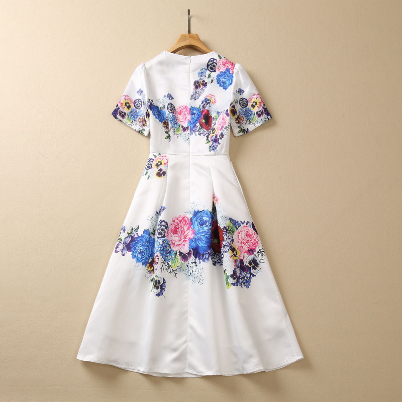 Sequin Floral Print Dress, picture 2 of 5