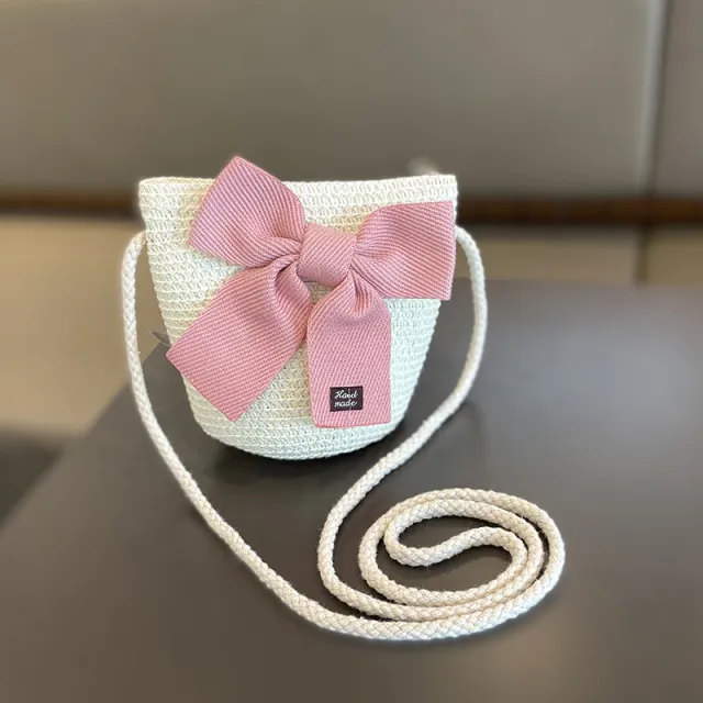 Girls Summer New Straw Hat Bag Set Milk Color Bag - Shop at LoveMi