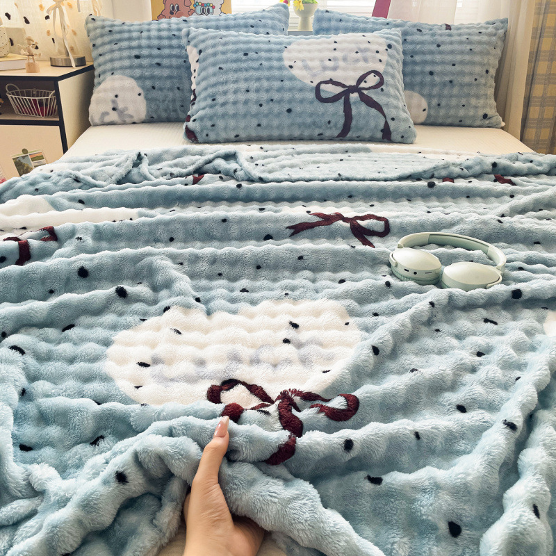 Bubble Fleece Blanket, picture 8 of 12