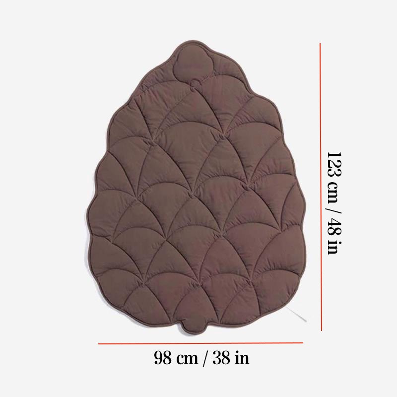 Pine Cone Brown 38 × 48 In