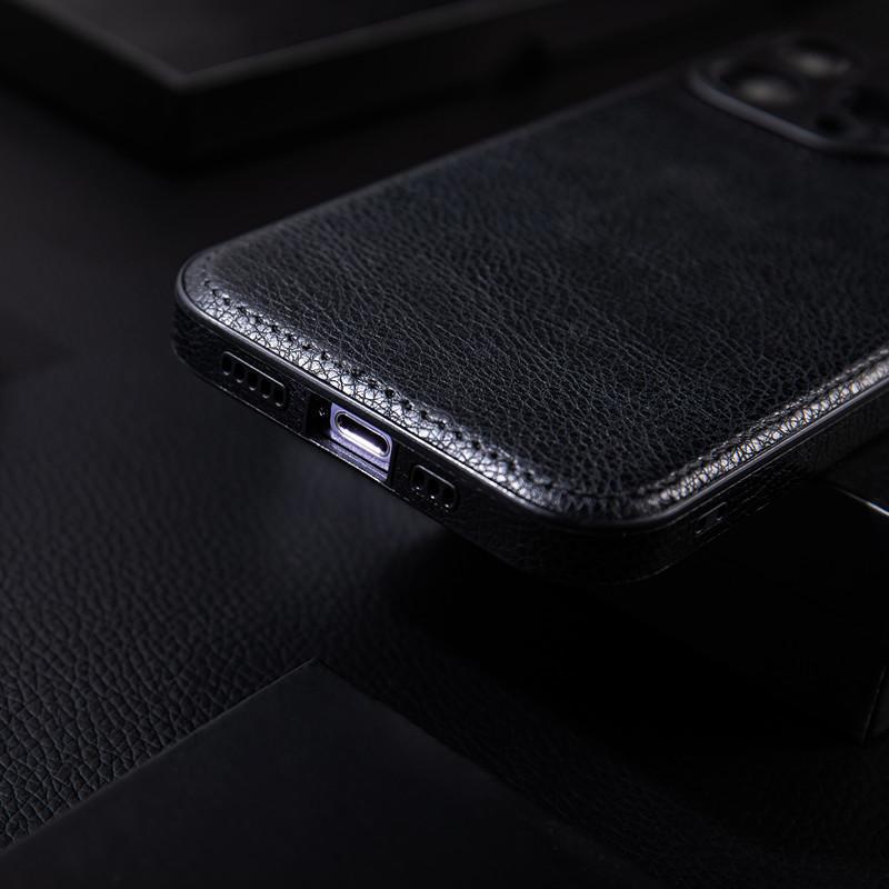 Drop Proof Leather Texture Phone Case