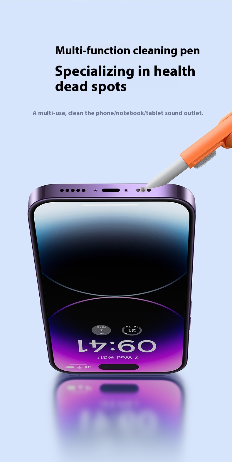 Baseus Extremely Clean Suit tastatur Cleaning Brush - Miniatyr 10