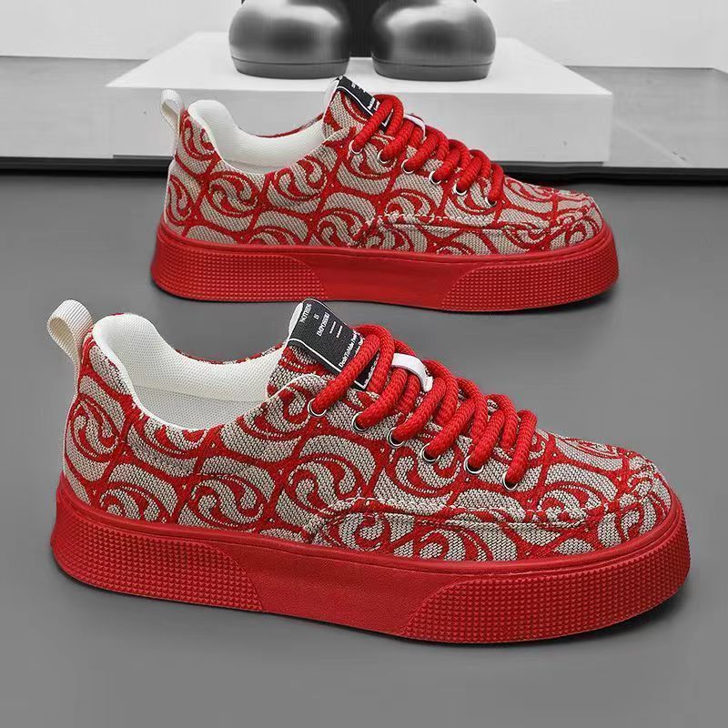Men's Thick Bottom Sports And Leisure Tide Shoes - Picture 6 of 6