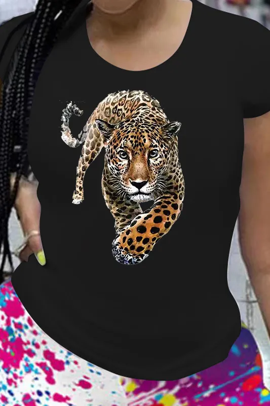Women's Printed Fashion Short Sleeve A0212 - Shop at LoveMi