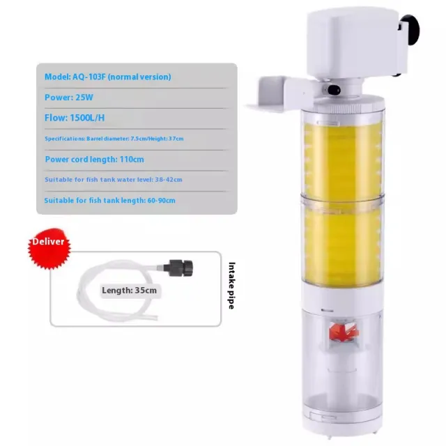 Fish Tank Built in Filter Three in one Suction Wall hung Urinal Fish Toilet Aq/103F - Shop at LoveMi