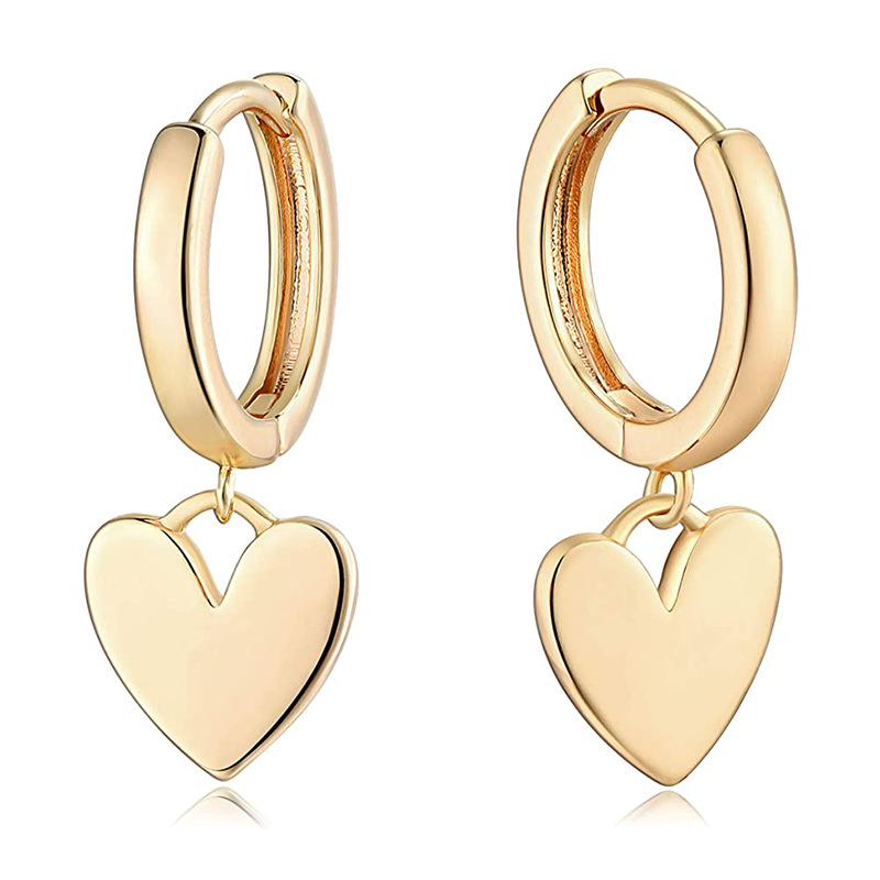 Fashion European And American Style S925 Silver Round Ear Clip