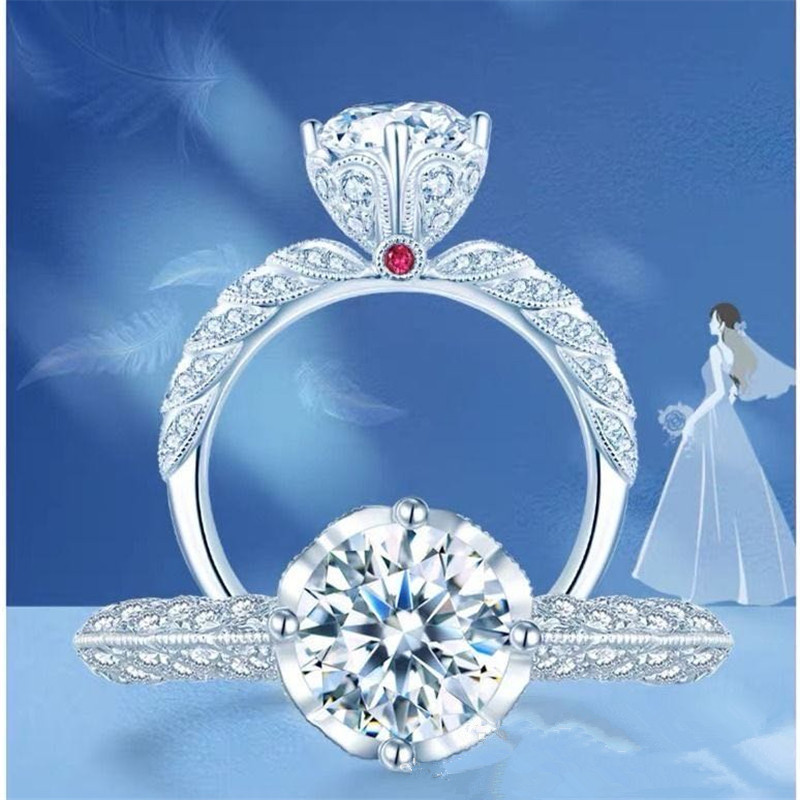 Open Ring Artificial Diamond Eight Hearts And Eight Arrows Ring