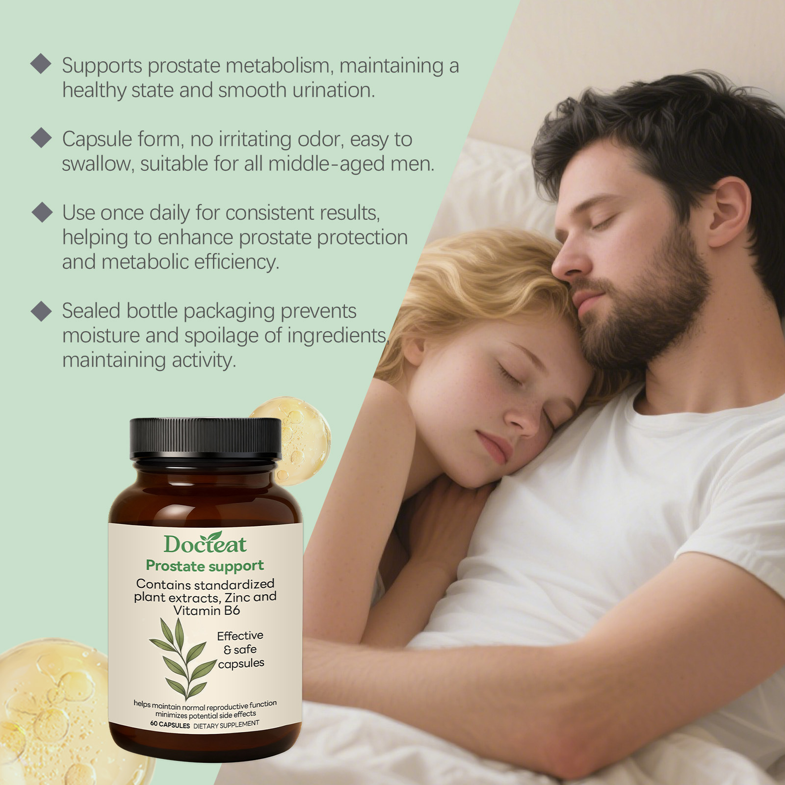 Prostate Protection Supplement Capsules