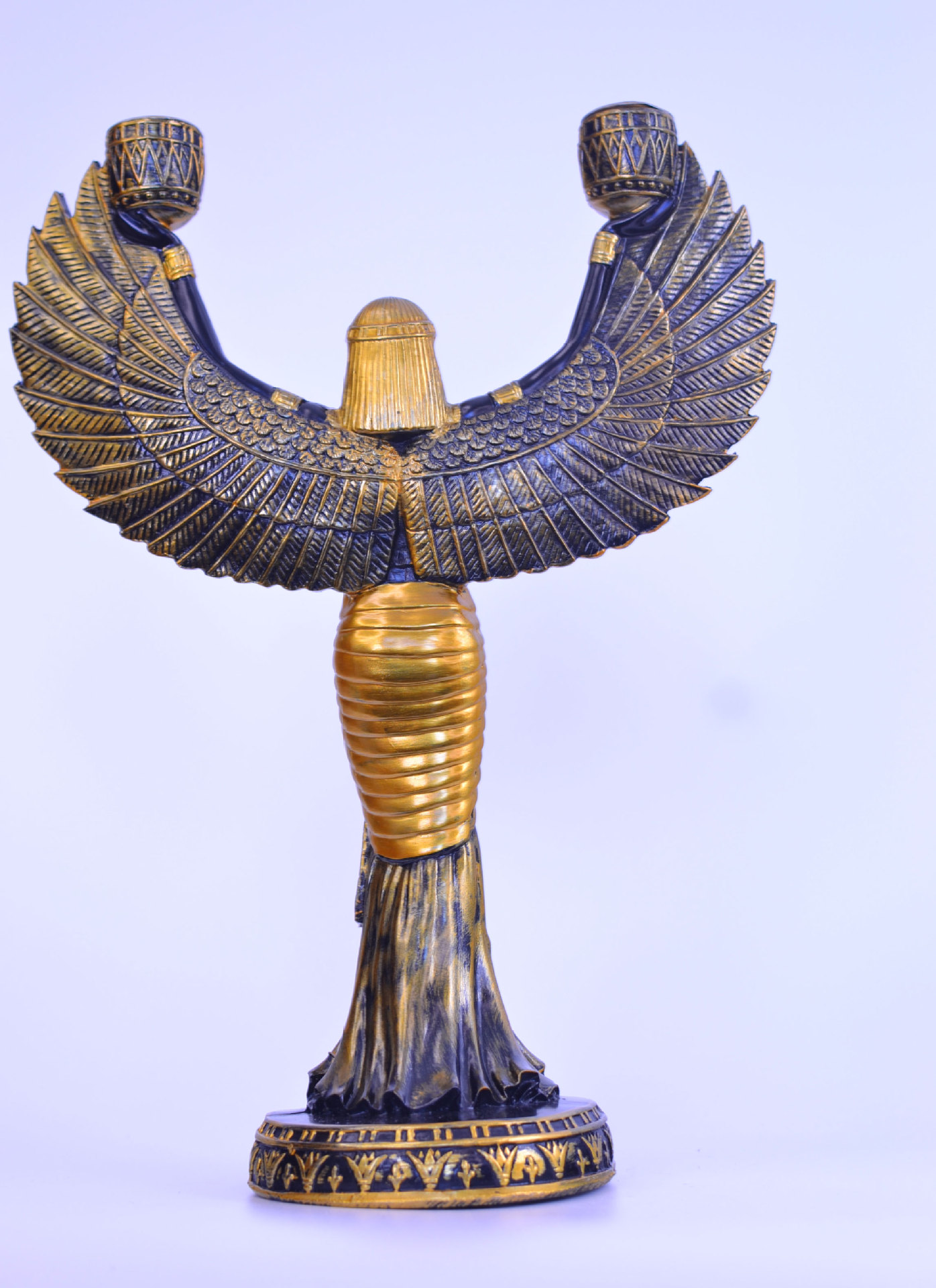 Title 3, Egyptian Goddess Sculptured Ornaments Modern Mi...